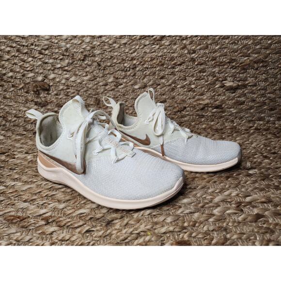 Nike Free TR 8 Premium Women's Sail Bronze Size 7 CD9562-198 Training Shoes - Picture 3 of 12